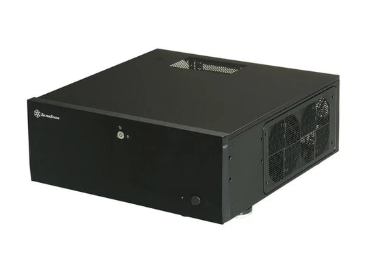 SST-GD07B - SilverStone Black Aluminum Steel Grandia Series ATX Media Center H