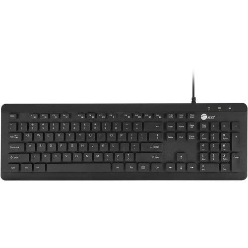 JK-US0U11-S1 - SIIG Industrial Grade Washable and Dustproof USB Multimedia Keyboard