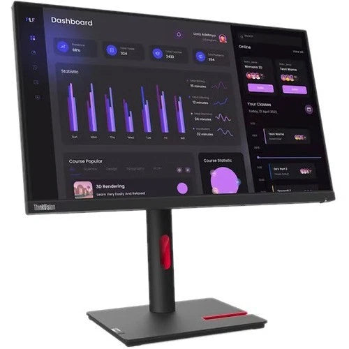63CFMAT1US - Lenovo ThinkVision T24i-30 23.8 Full HD IPS 60Hz 6ms Monitor