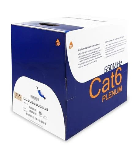 WAV-CAT6E-PLEN-BL - Wavenet Cat6e Plenum 600mhz Blue