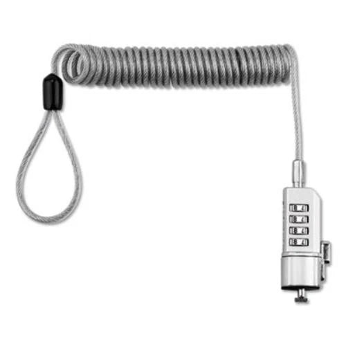 IVR64670 - Innovera Compact Combination Laptop Lock 6ft Steel Cable