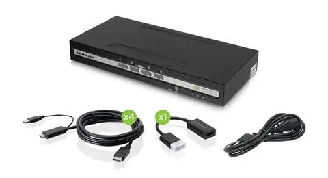 GCS1314TAA4C - Iogear 4-Port Single View HDMI Kvm Switch Pp4.0 TAA