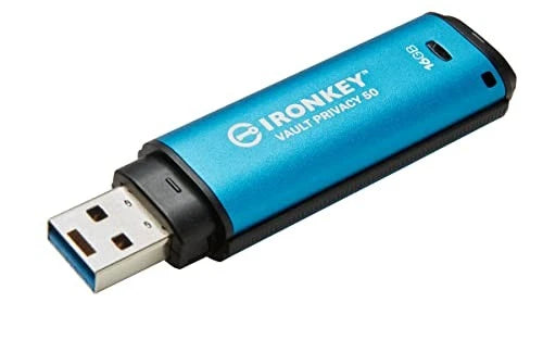 264784 - Kingston IronKey Vault Privacy 50 Series 16GB USB 3.2 Gen 1 Type A Flash Drive
