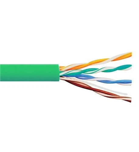 ICCABT6VGN - ICC ABT6VGN C6 500 Utp Sld Cbl 23g 4p Cmp 1k Green