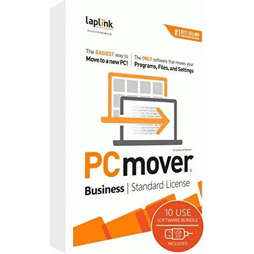 PAFGPCMB0B00AP0RTPML - Laplink Pcmover Business 10 Uses WUSB 3.0 Cable
