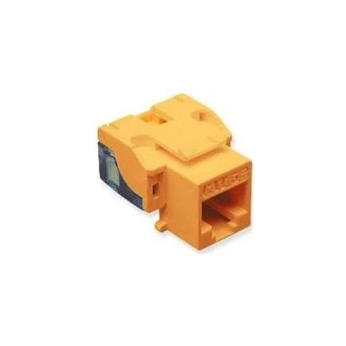 CAT5JKPKOR - ICC CAT 5e- EZ- 25 PK Modular Connector- Orange 25 1 x RJ-45