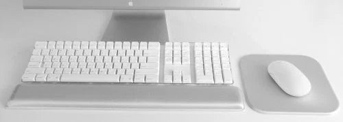 10013 - Rain Design mRest Wrist Rest & Mouse Pad Silver