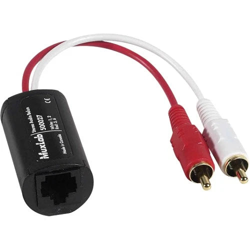500027 - Muxlab MuxLab Stereo Audio Balun