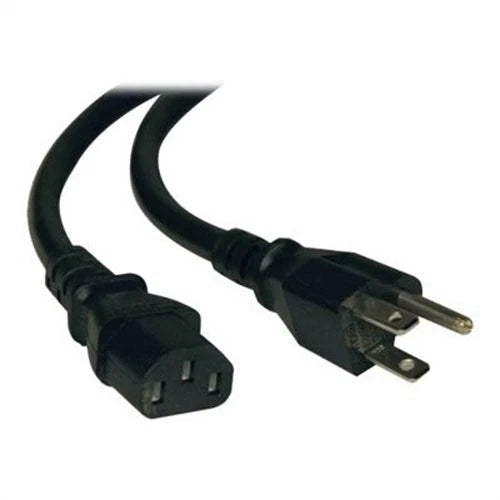 PWCD-515PC13-10A-06F-BLK - Oncore 6ft Power Cord 5/15p C13 10amp Black
