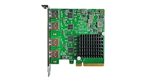 HIGHPOINTRU1244A - HighPoint Highpoint Rocketu 1244a PCIe3.0conv X8 4x10gb/s