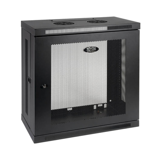 12U WALL MOUNT RACK ENCLOSURE SERVER CABINET WALLMOUNT 13 INCH DEPTH