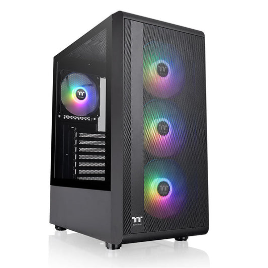 CA-1X2-00M1WN-01 - Thermaltake S200 TG ARGB ATX Tempered Glass Mid Tower Gaming Computer Chassis