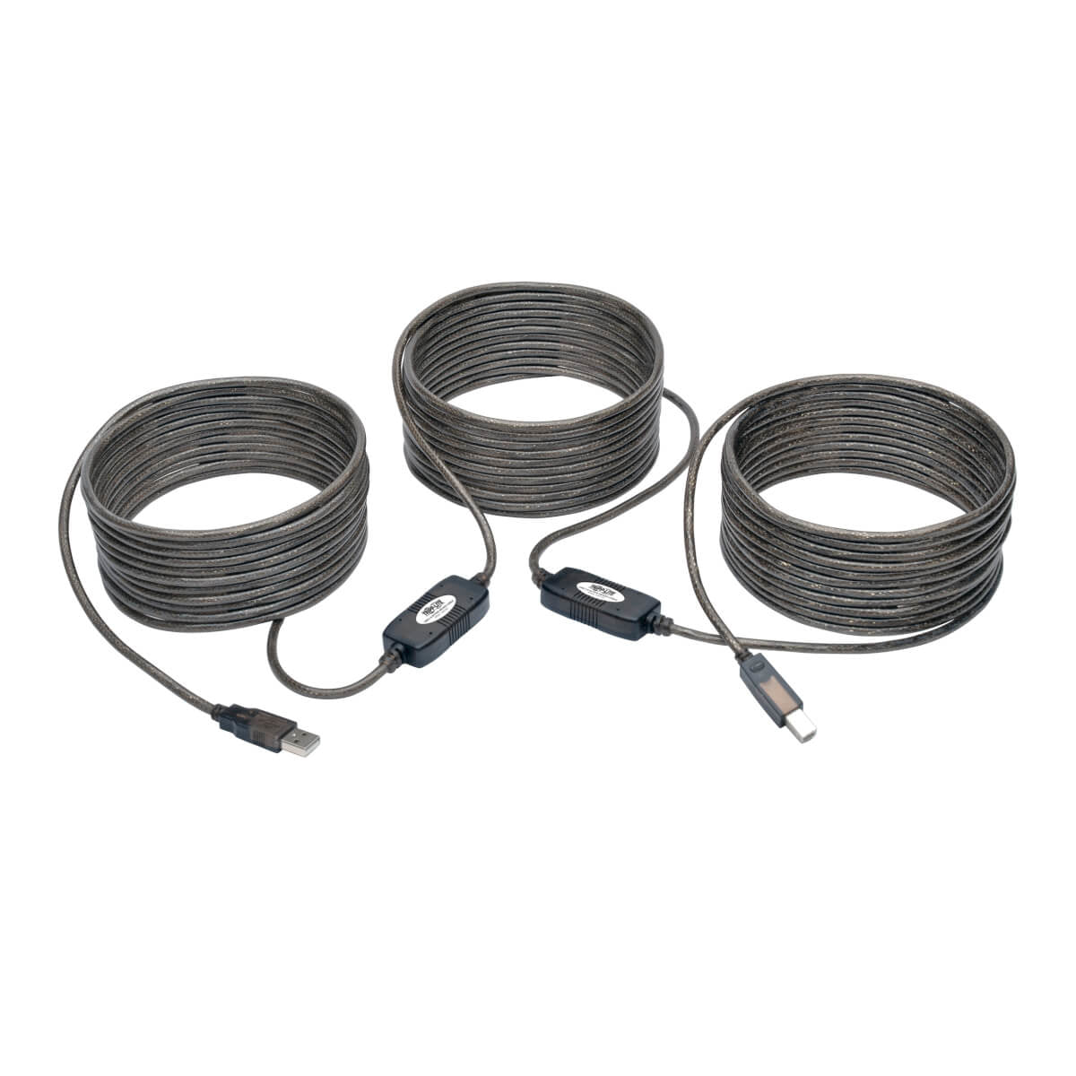 U042-050 - Tripp Lite USB 2.0 HI-SPEED ACTIVE REPEATER CABLE A/B M/M 480MBPS 50FT