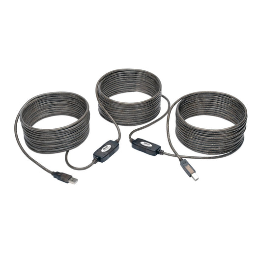 U042-050 - Tripp Lite USB 2.0 HI-SPEED ACTIVE REPEATER CABLE A/B M/M 480MBPS 50FT