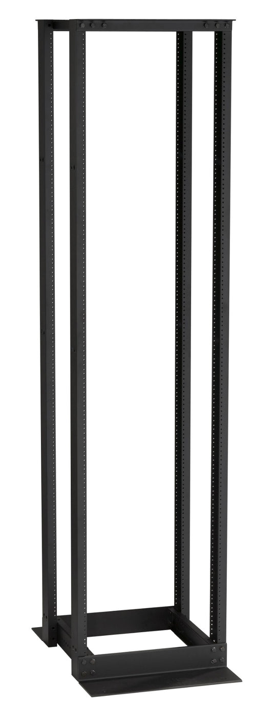 FLEX DEPTH RACK - 45U, 4-POST, 24.25"W X 17.72 TO 41.34"D, M6 MOUNTING, 2500-LB.