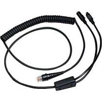 HONEYWELL, 1900/1200G/1300G, CABLE, KBW, BLACK, PS2, 3M (9.8), COILED, 5V EXTERN