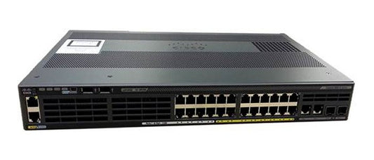 WS-C2960X-24PSQ-L - Cisco CATALYST 2960-X 24 GIGE POE 9W, 2XSFP +