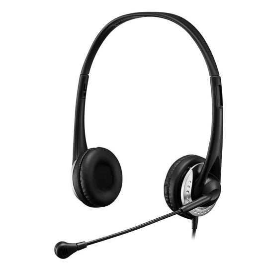 XTREAMP2 - Adesso USB HEADSET STEREO SOUND NOISE CANCELLING ADJUSTABLE MICROPHONE NOIS