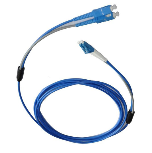 C2G 5m LC/LC Plenum-Rated 9/125 Duplex Single-Mode Fiber Patch Cable fiber optic cable 196.9" (5 m) Blue