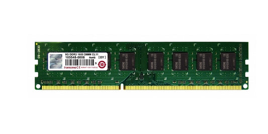 TS1GLK72V6H - Transcend 8GB 1600MHZ DDR3 240PIN LONG-