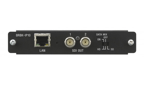 BRC CAMERA IP CONTROL INTERFACE CARD FOR BRC-H900 & BRC-Z330 CAMERAS ...
