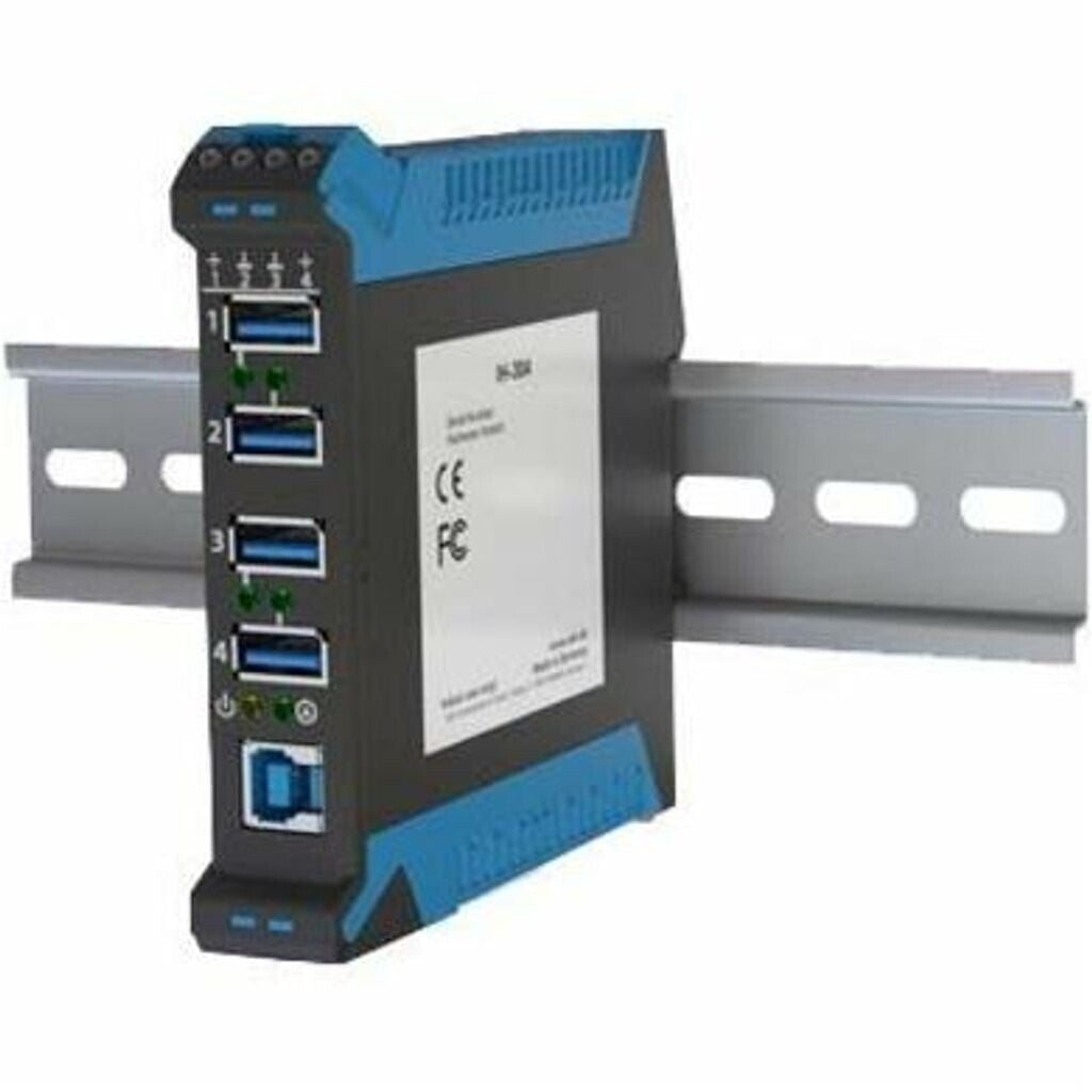 M07250 - SEH Computer IH-304 4-Port USB 3.0 Industrial Hub