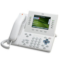 Cisco CP-8961-W-K9, Refurbished IP phone White 5 lines TFT