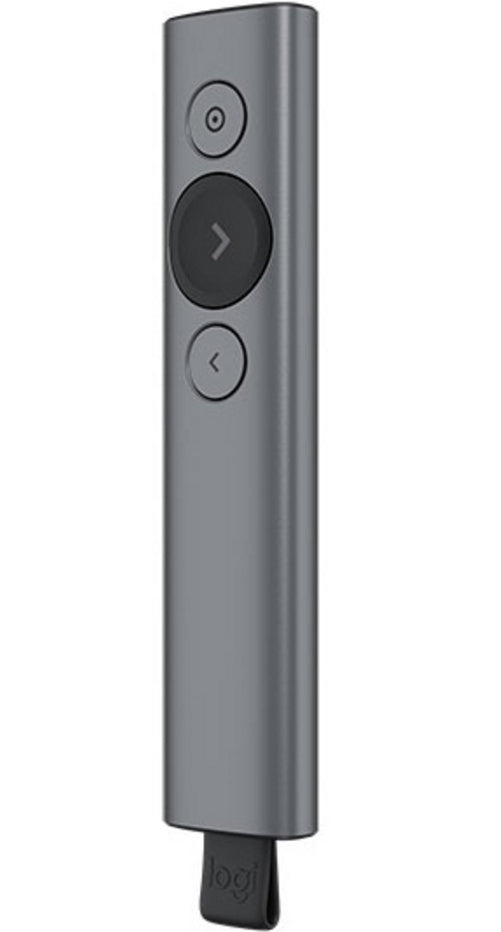 Logitech Spotlight Presentation Remote wireless presenter Bluetooth Gray