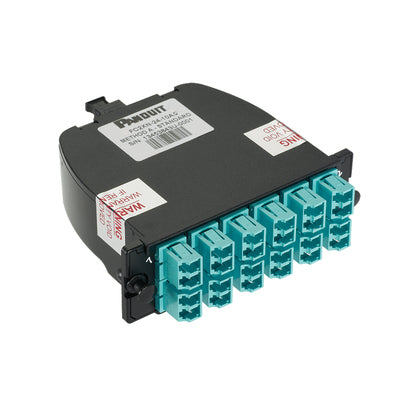 Panduit FC2ZN-24-10AS fiber optic adapter LC 1 pc(s) Black, Turquoise