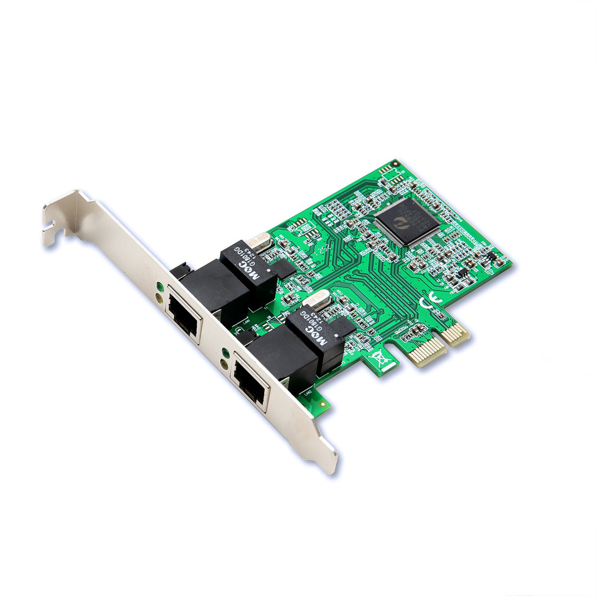 SD-PEX24033 - SYBA PCIE 2X RJ45 1000-BASE T GIGABIT ETHERN