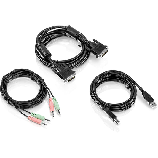 Trendnet TK-CD10 KVM cable Black 118.1" (3 m)