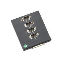 DIGI ACCELEPORT XP AND NEO 4 PORT DB-9M STRAIGHT CONNECTOR BOX