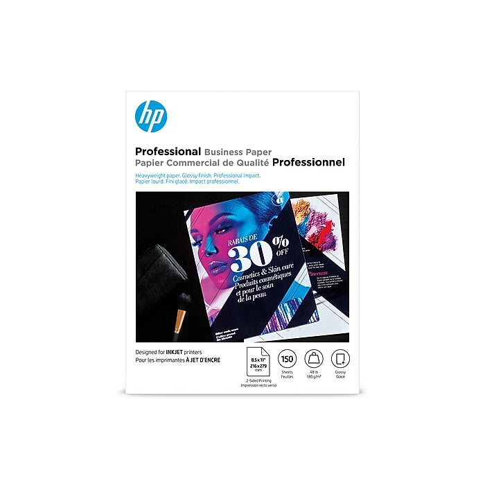 Q6543A - HP Brochure/Flyer Paper Letter8.50" x 11"Matte Ultra Smooth97