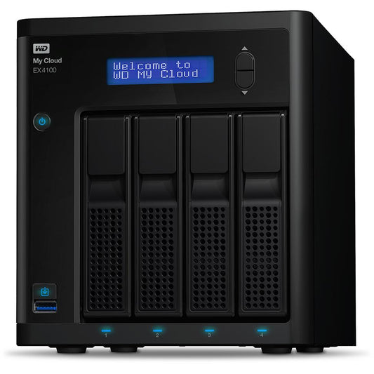 Western Digital MY CLOUD EX4100 Ethernet LAN Desktop Black NAS