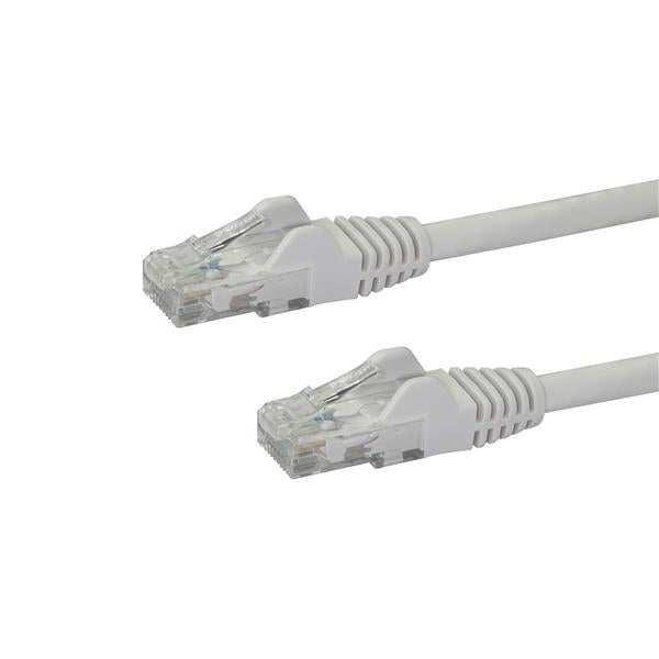 StarTech.com N6PATCH100WH networking cable White 1200.8" (30.5 m) Cat6 U/UTP (UTP)