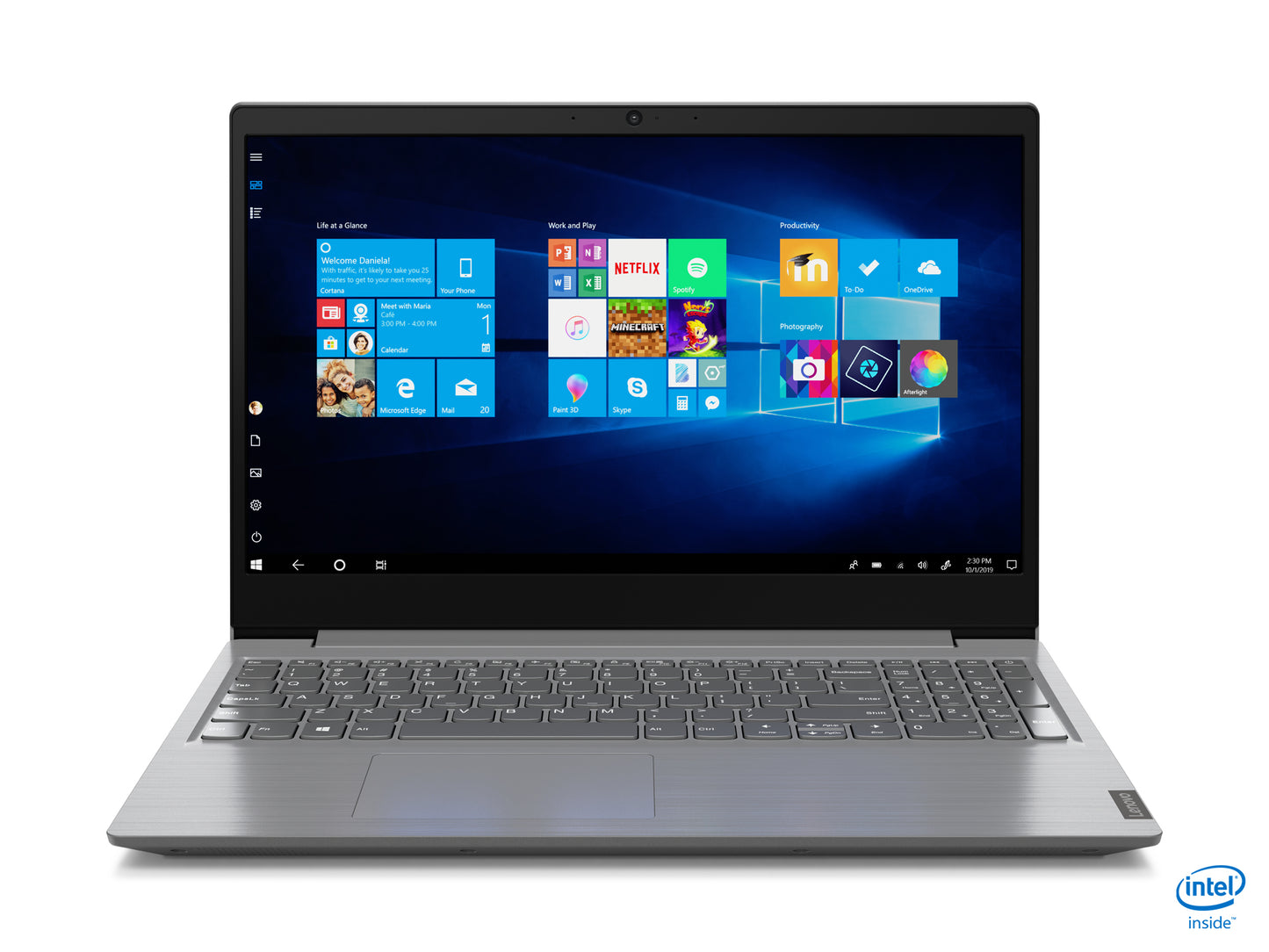 Lenovo V V15 N4020 Notebook 15.6" HD IntelÂ® CeleronÂ® N 8 GB DDR4-SDRAM 256 GB SSD Wi-Fi 5 (802.11ac) Windows 10 Home Gray