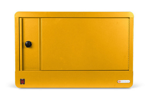 TVS16PAC-MUS - Bretford 16X CUBE MICRO STATION, PADLOCK, MUSTARD