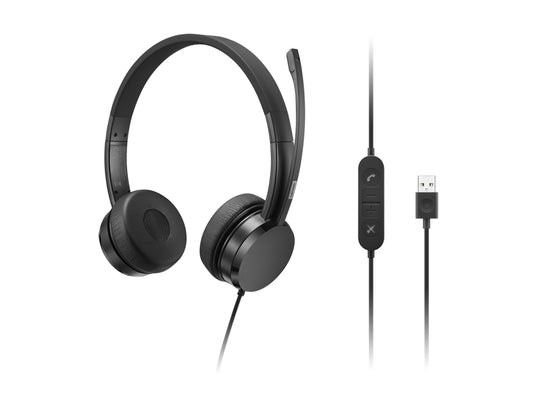 4XD1K18260 - Lenovo AUDIO_BO USB-A WIRED STEREO HS
