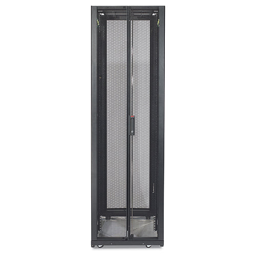 NETSHELTER SX 48U 750MM WIDE X 1200MM DEEP ENCLOSURE WITHOUT SIDES BLACK