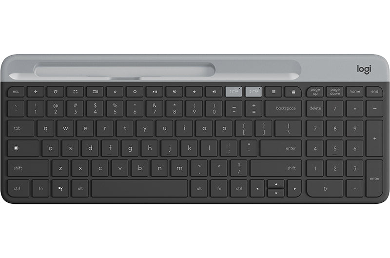 Logitech K580 Multi-Device Chrome OS Edition keyboard RF Wireless + Bluetooth Graphite