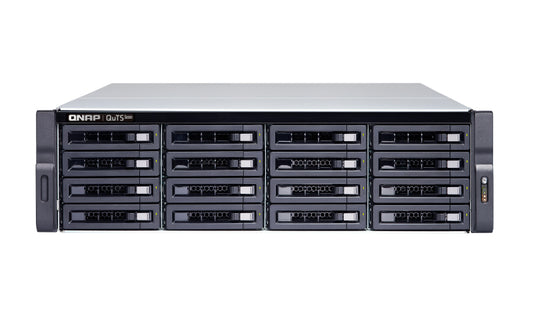 QNAP TS-h1683XU-RP NAS Rack (3U) Ethernet LAN Black E-2236