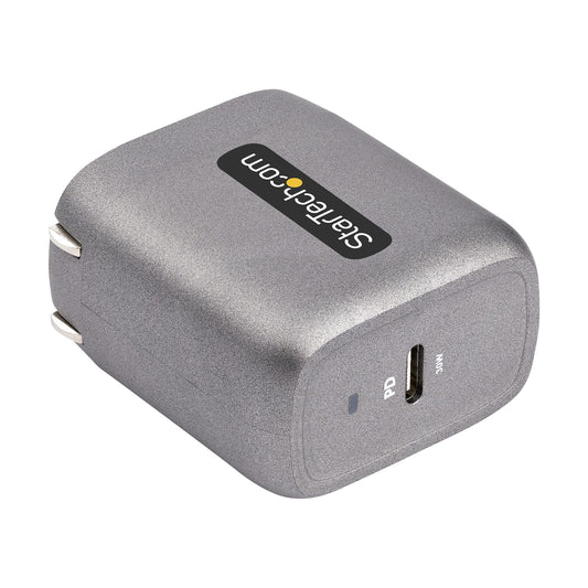 30 WATT GAN PD UNIVERSAL USB-C LAPTOP AC WALL CHARGER WITH 6FT CABLE - COMPACT P