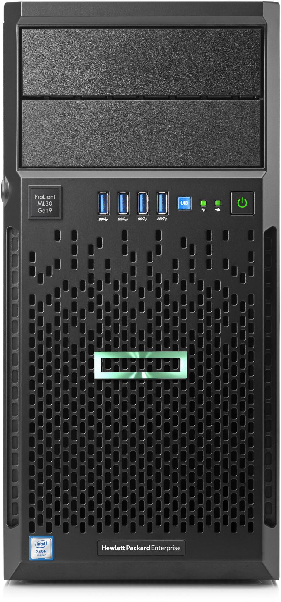 Hewlett Packard Enterprise ProLiant ML30 Gen9 server Tower (4U) IntelÂ® XeonÂ® E3 v6 3.7 GHz 8 GB DDR4-SDRAM 460 W