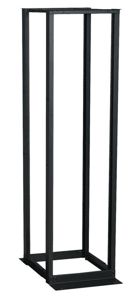 FLEX DEPTH RACK - 38U, 4-POST, 20.25"W X 17.72 TO 41.34"D, 12-24 MOUNTING, 2500-