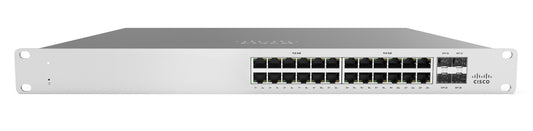 Cisco Meraki MS125-24P Managed L2 Gigabit Ethernet (10/100/1000) Power over Ethernet (PoE) 1U Gray