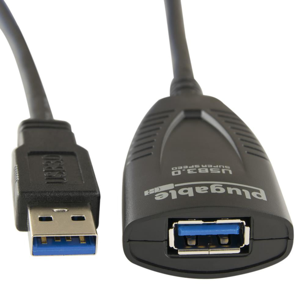 USB3-5M-D - PLUGABLE TECHNOLOGIES PLUGABLE 5M USB 3.0 ACTIVE EXT CABLE