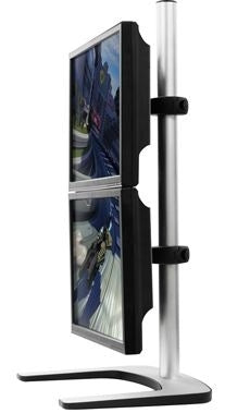 VFS-DV - Atdec ATDEC DUAL STACK OR SINGLE MONITOR DESK MOUNT - FREESTANDING BASE - LOADS UP TO