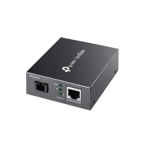 TL-FC311B-20 - TP-Link Gigabit WDM SFP to RJ45 Fiber Media Converter