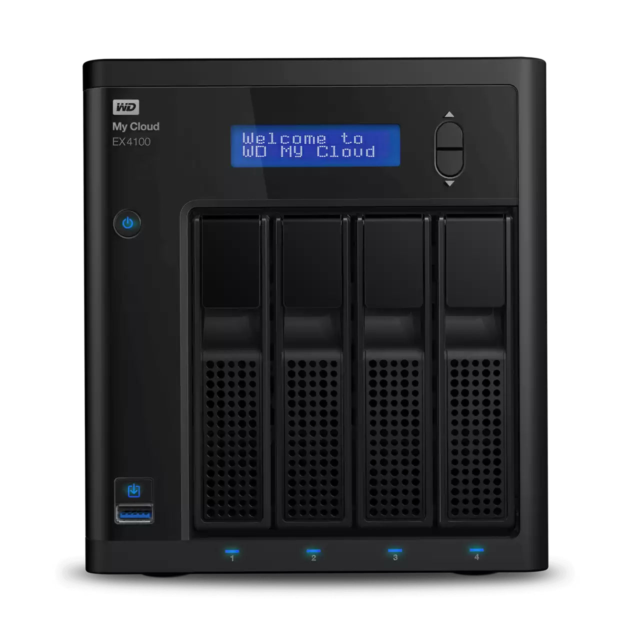 Western Digital My Cloud Expert WDBWZE0400KBK-NESN NAS/storage server Rack (1U) Ethernet LAN Black Armada 388