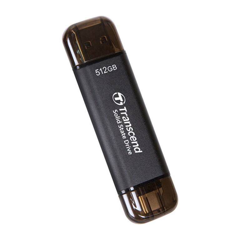 TS512GESD310P - Transcend 512GB USB-C Portable SSD